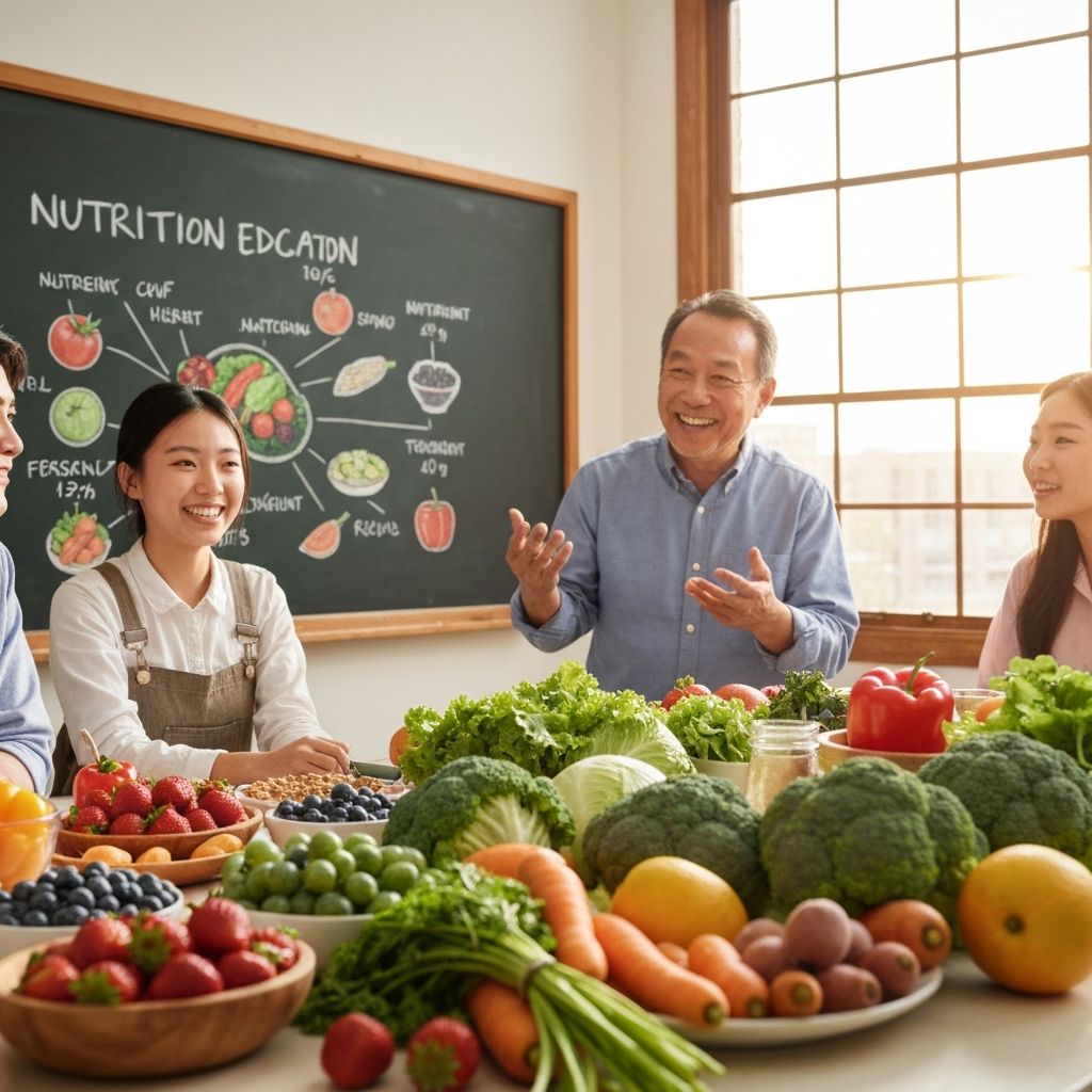 Nutrition education and advice